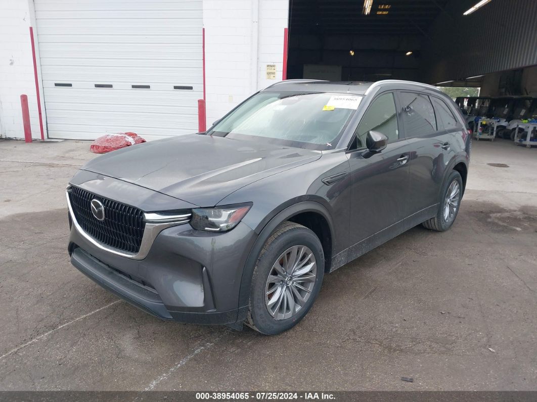 2024 MAZDA CX-90 3.3 TURBO PREFERRED PLUS Gray  Gasoline JM3KKCHD3R1153109 photo #3