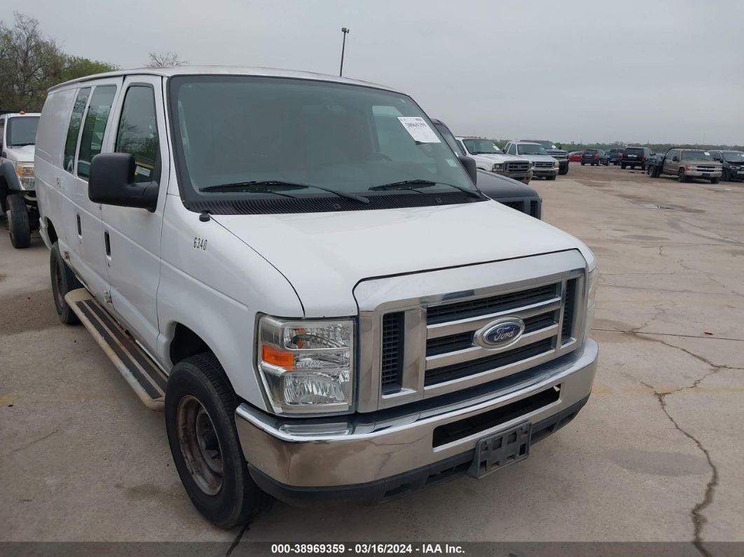 2013 FORD E-250 COMMERCIAL White  Gasoline 1FTNE2EW2DDA80660 photo #1