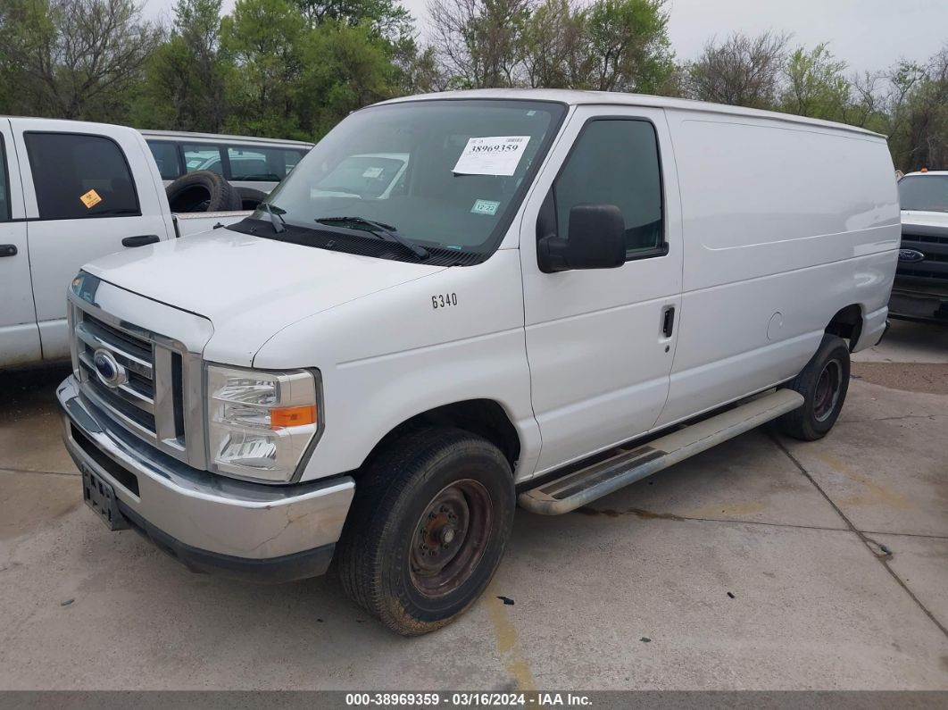 2013 FORD E-250 COMMERCIAL White  Gasoline 1FTNE2EW2DDA80660 photo #3