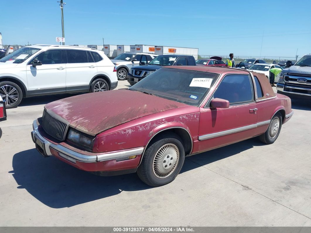 1990 BUICK RIVIERA Red  Gasoline 1G4EZ13C8LU407998 photo #3