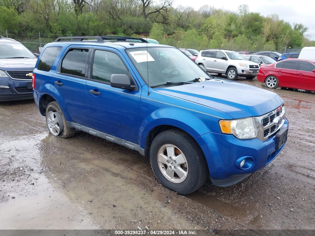 2011 FORD ESCAPE XLT Blue  Flexible Fuel 1FMCU0DG1BKA66844 photo #1