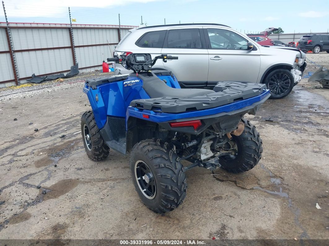 2021 POLARIS SPORTSMAN 570 PREMIUM Blue  Gasoline 4XASEZ570MA285732 photo #4