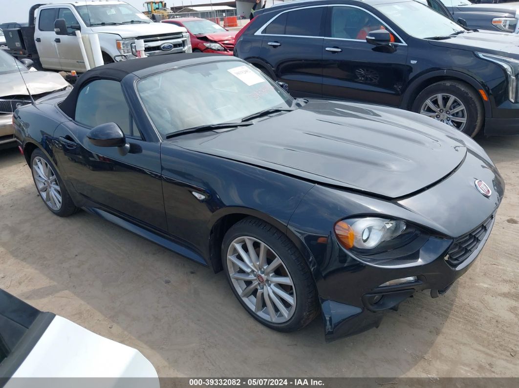 2017 FIAT 124 SPIDER LUSSO Black  Gasoline JC1NFAEK9H0101440 photo #1