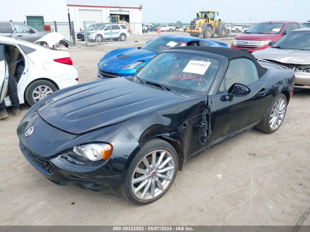 2017 FIAT 124 SPIDER LUSSO Black  Gasoline JC1NFAEK9H0101440 photo #3