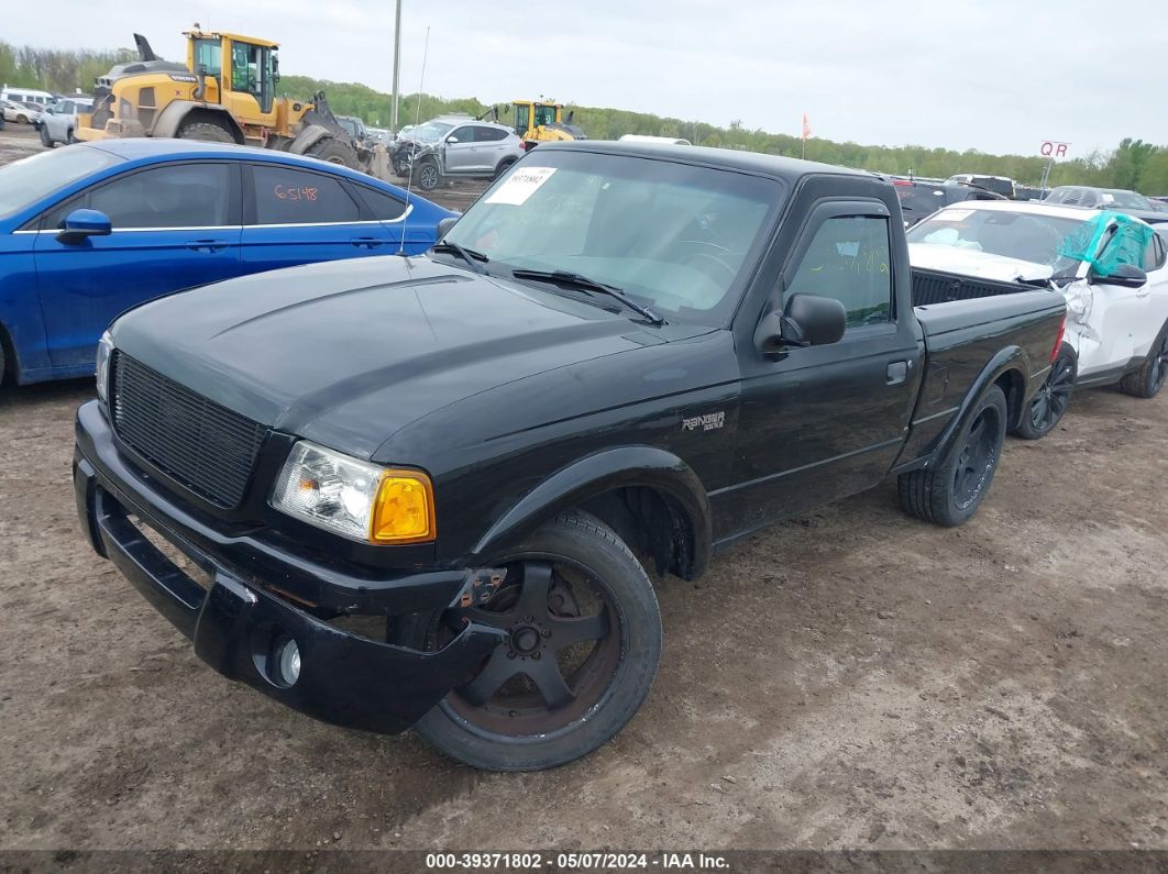 2001 FORD RANGER Black  Gasoline 1FTYR10C51PA45260 photo #3