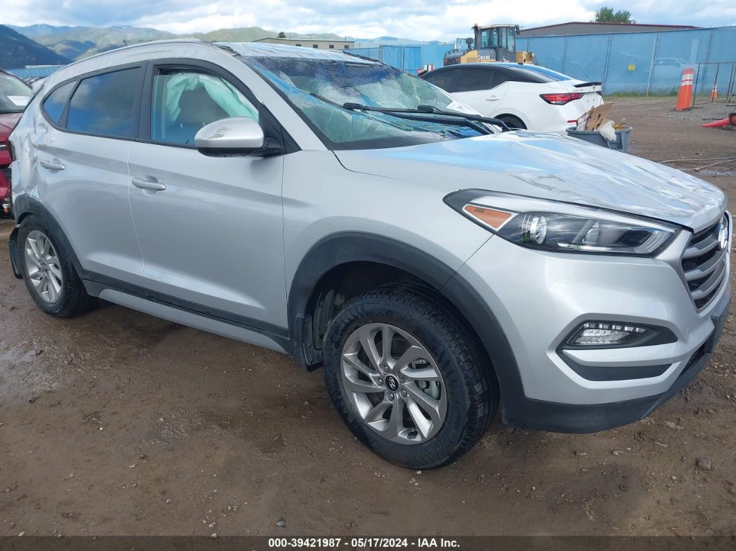 2017 HYUNDAI TUCSON SE Silver  Gasoline KM8J3CA40HU424177 photo #1