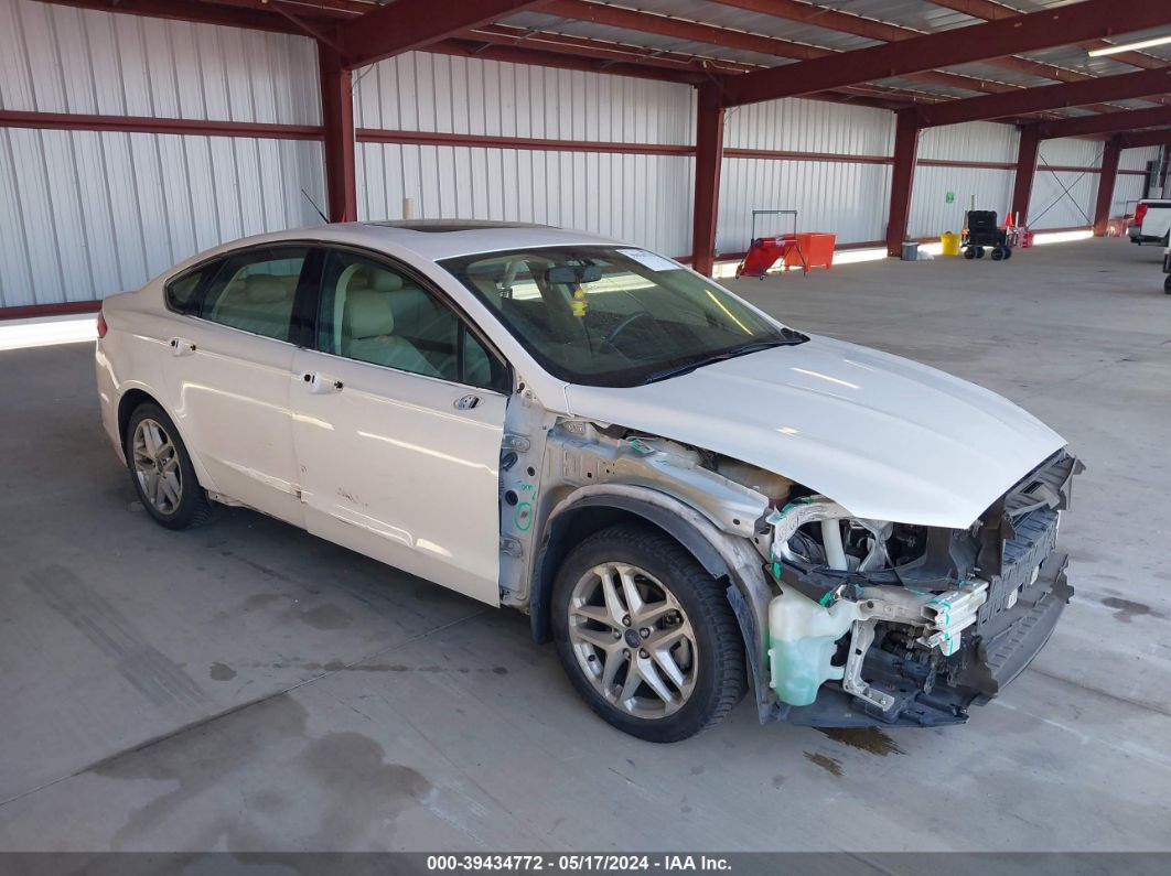 2016 FORD FUSION SE White  Gasoline 3FA6P0HD5GR202636 photo #1