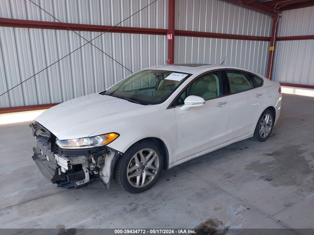 2016 FORD FUSION SE White  Gasoline 3FA6P0HD5GR202636 photo #3