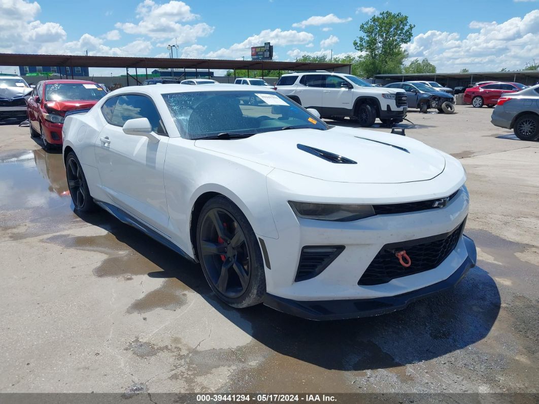 2017 CHEVROLET CAMARO 1SS White  Gasoline 1G1FE1R70H0140457 photo #1