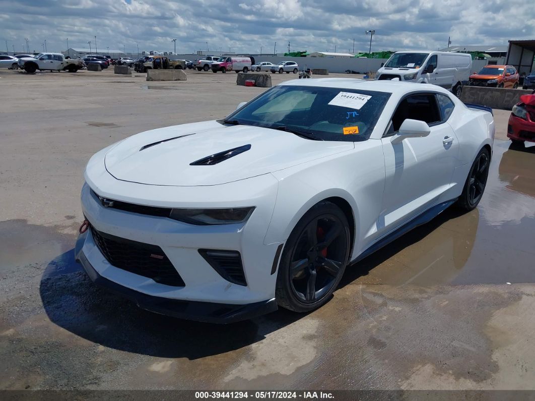 2017 CHEVROLET CAMARO 1SS White  Gasoline 1G1FE1R70H0140457 photo #3