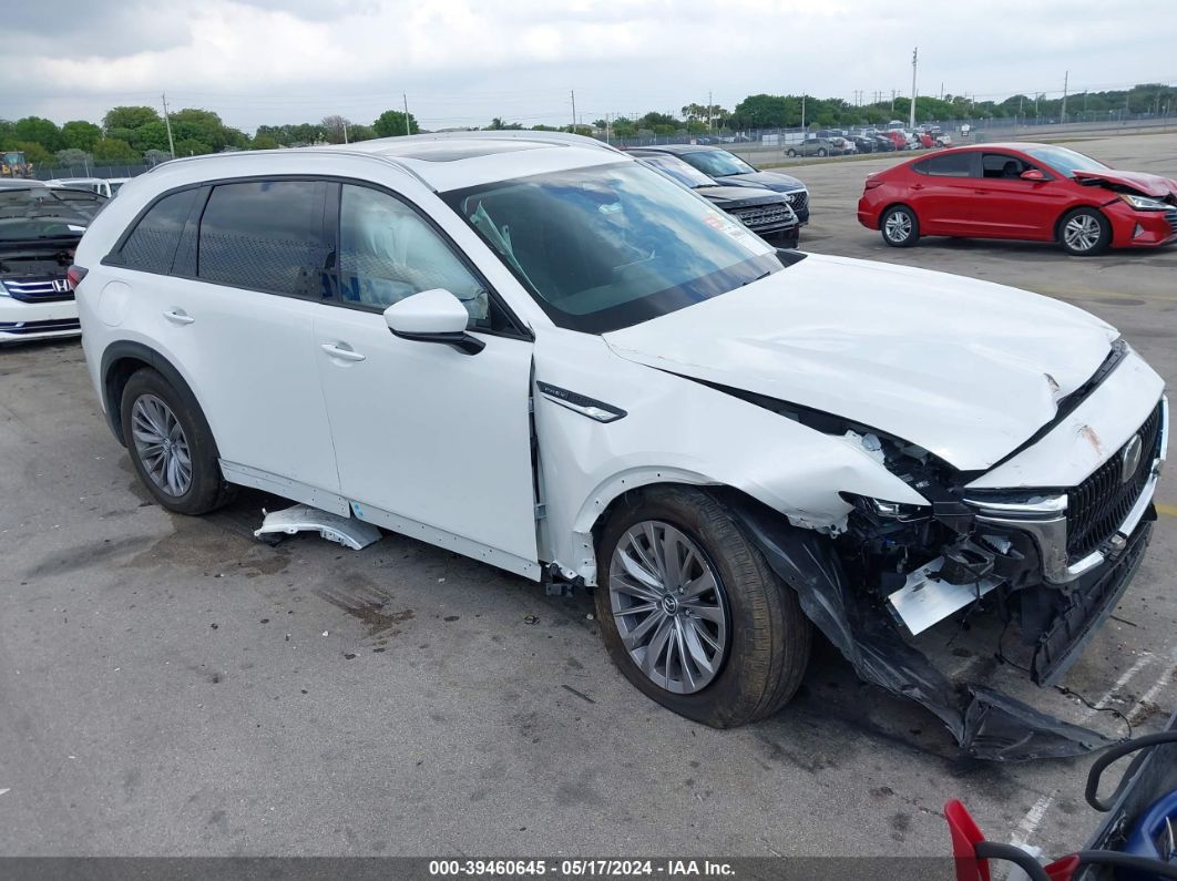 2024 MAZDA CX-90 PHEV PREFERRED White  Hybrid JM3KKBHA2R1149634 photo #1