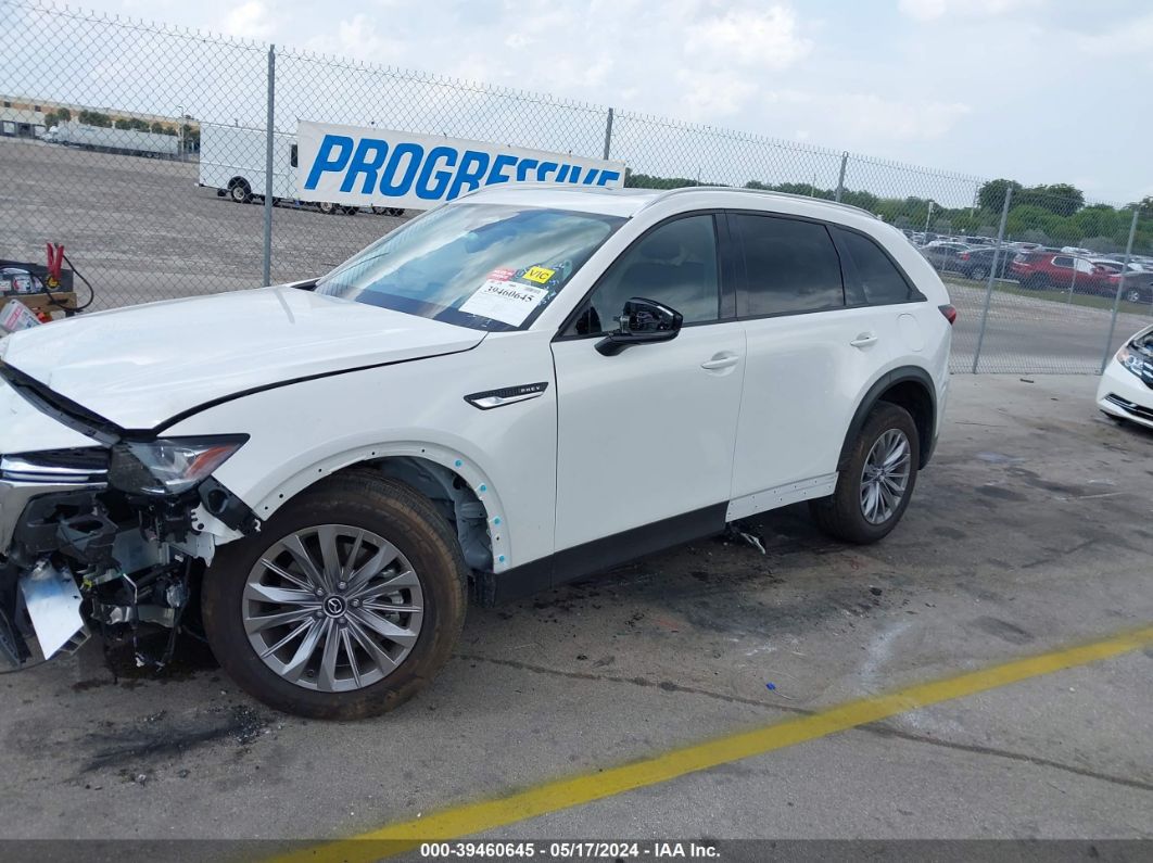 2024 MAZDA CX-90 PHEV PREFERRED White  Hybrid JM3KKBHA2R1149634 photo #3