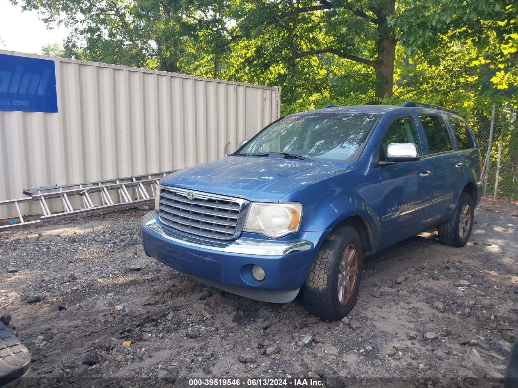 2007 CHRYSLER ASPEN LIMITED Blue  Flexible Fuel 1A8HW58P77F521880 photo #3