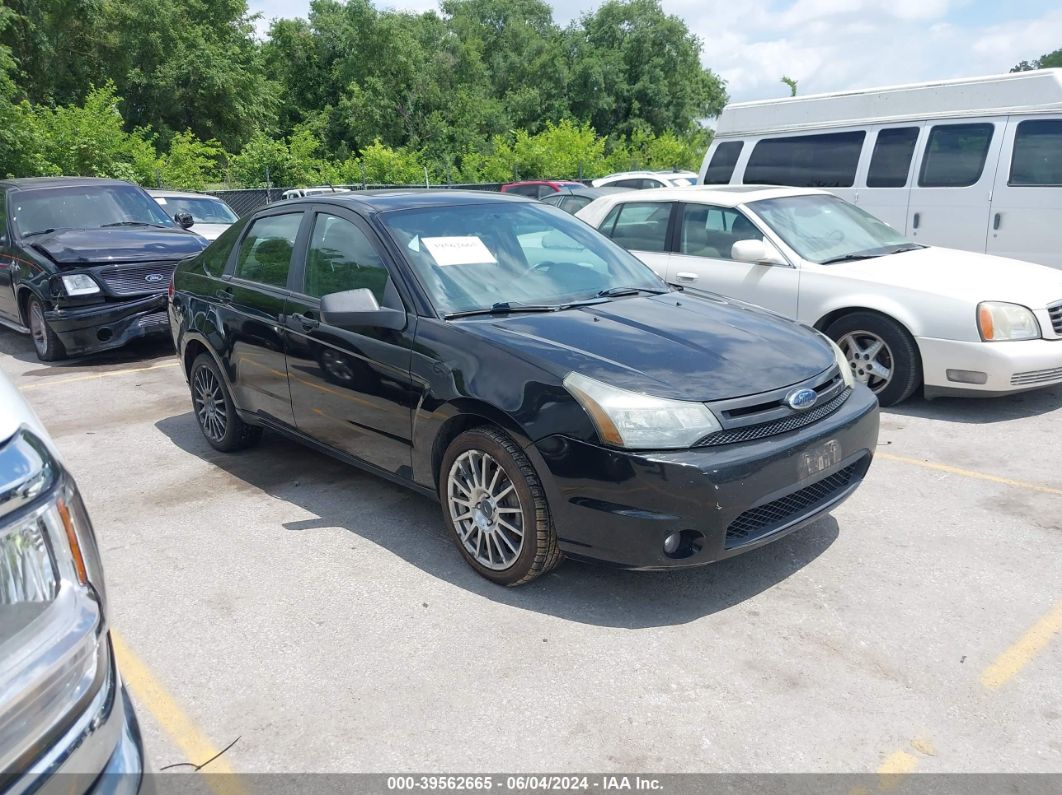 2010 FORD FOCUS SES Black  Gasoline 1FAHP3GNXAW160196 photo #1