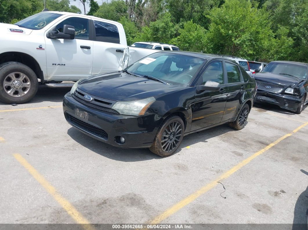 2010 FORD FOCUS SES Black  Gasoline 1FAHP3GNXAW160196 photo #3