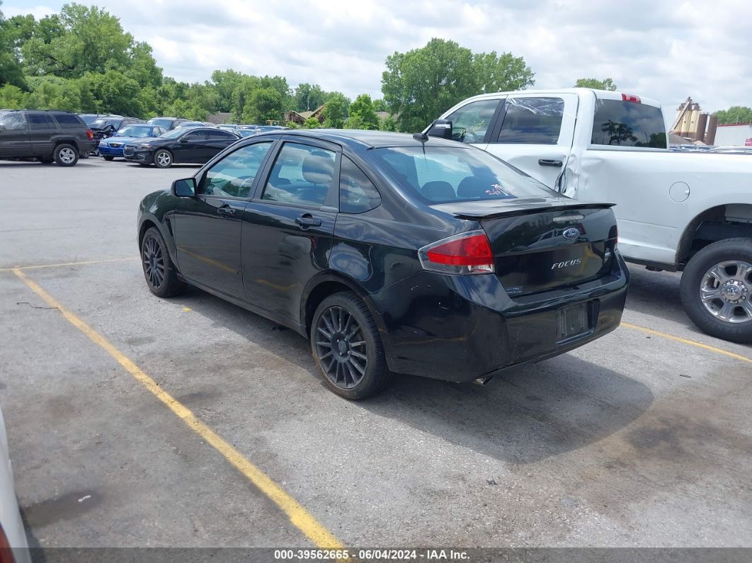 2010 FORD FOCUS SES Black  Gasoline 1FAHP3GNXAW160196 photo #4