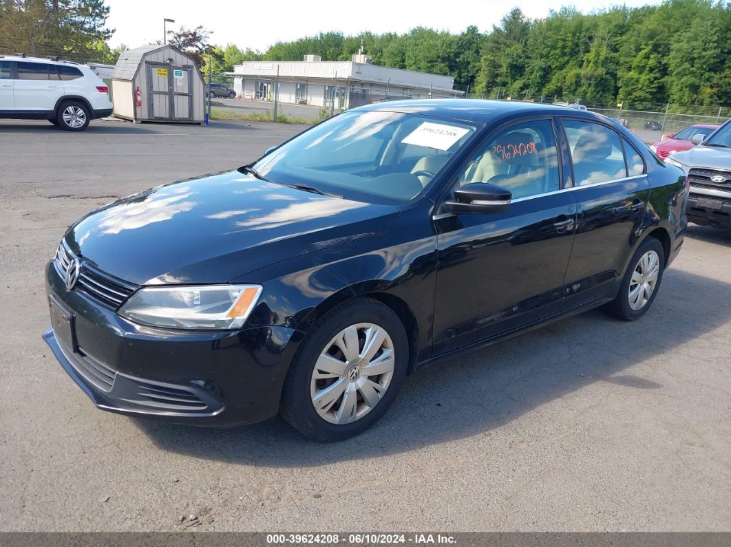 2013 VOLKSWAGEN JETTA 2.5L SE Black  Gasoline 3VWBP7AJ6DM397234 photo #3