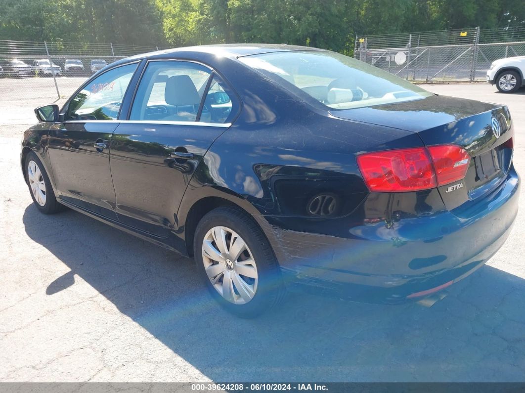 2013 VOLKSWAGEN JETTA 2.5L SE Black  Gasoline 3VWBP7AJ6DM397234 photo #4