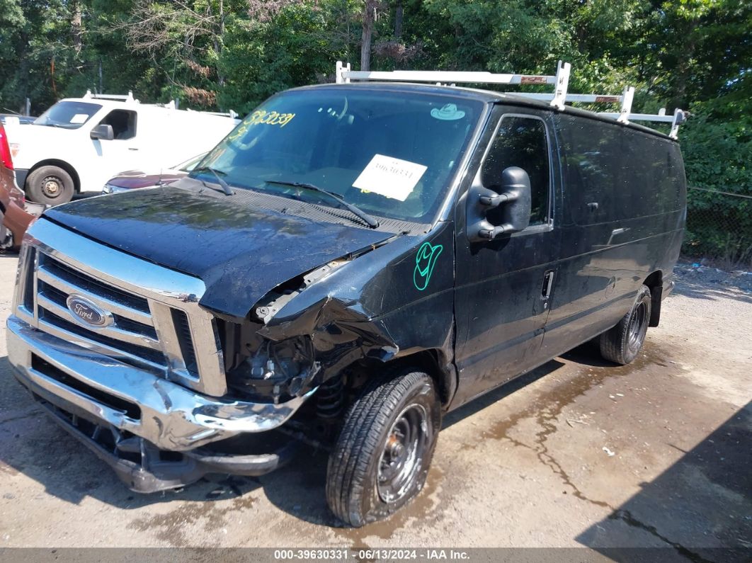 2014 FORD E-150 COMMERCIAL Black  Gasoline 1FTNE1EW4EDA24151 photo #3