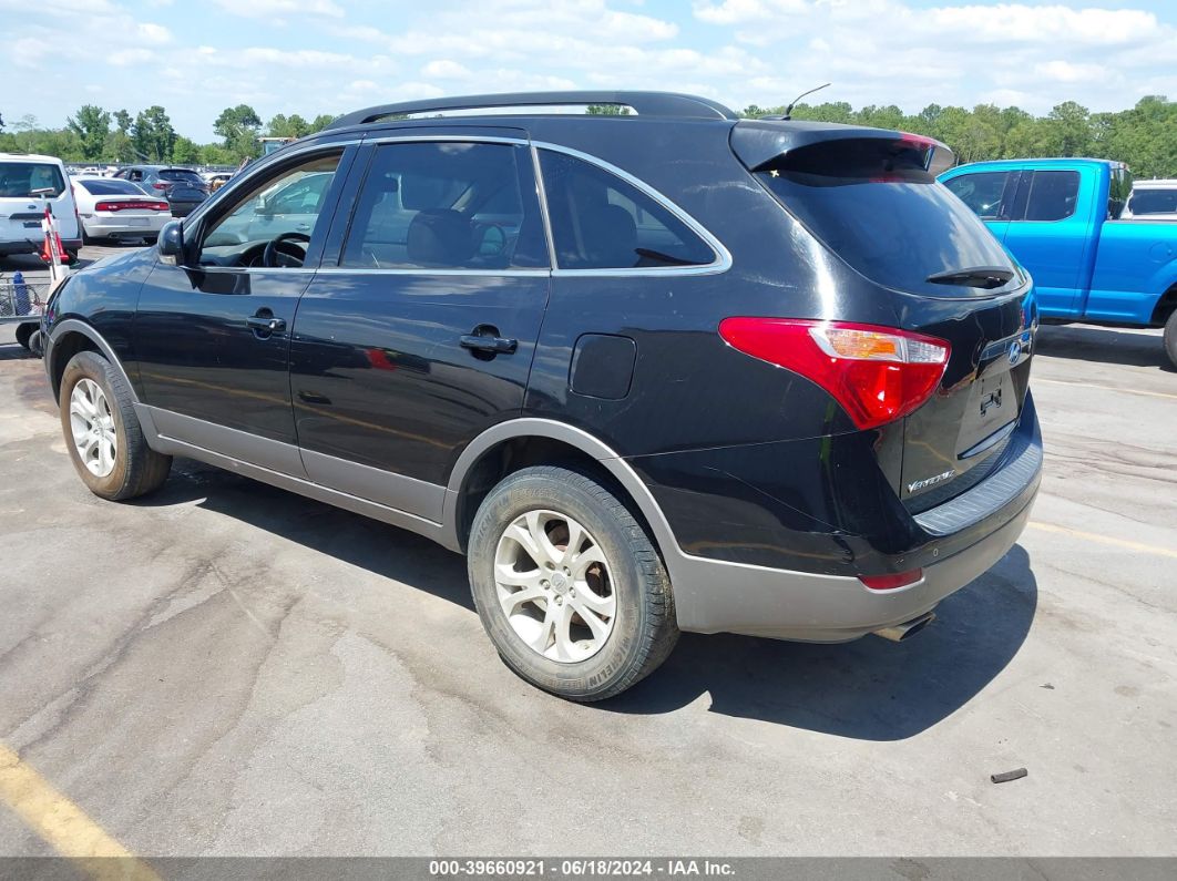 2012 HYUNDAI VERACRUZ GLS Black  Gasoline KM8NUDCC0CU180113 photo #4