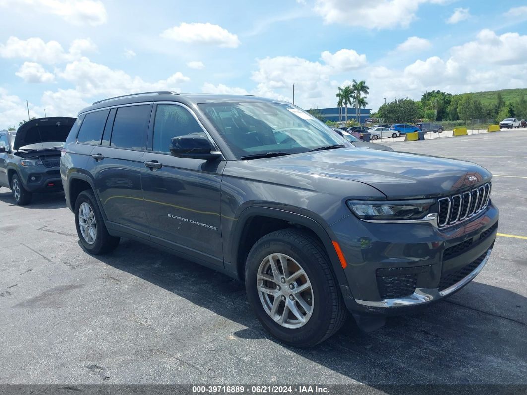 2022 JEEP GRAND CHEROKEE L LAREDO 4X2 Gray  Gasoline 1C4RJJAG3N8619612 photo #1