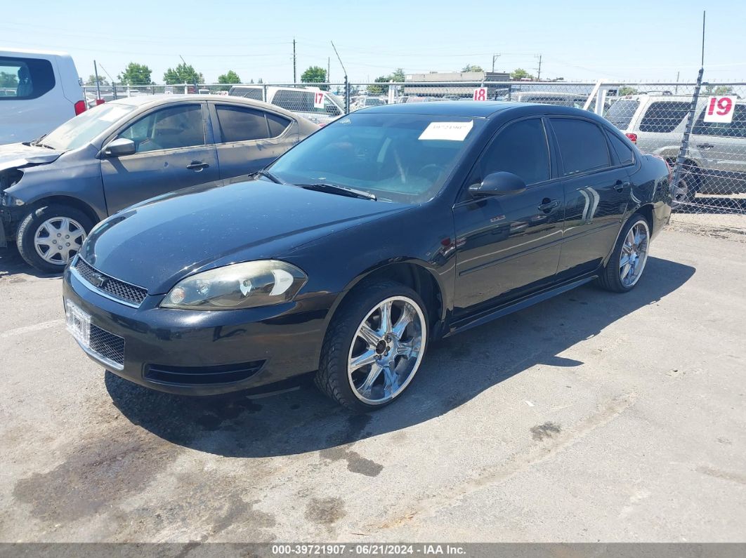 2014 CHEVROLET IMPALA LIMITED LT Black  Gasoline 2G1WB5E30E1183487 photo #3