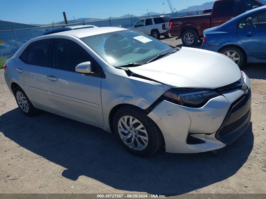 2017 TOYOTA COROLLA LE Silver  Gasoline 2T1BURHE6HC945473 photo #1