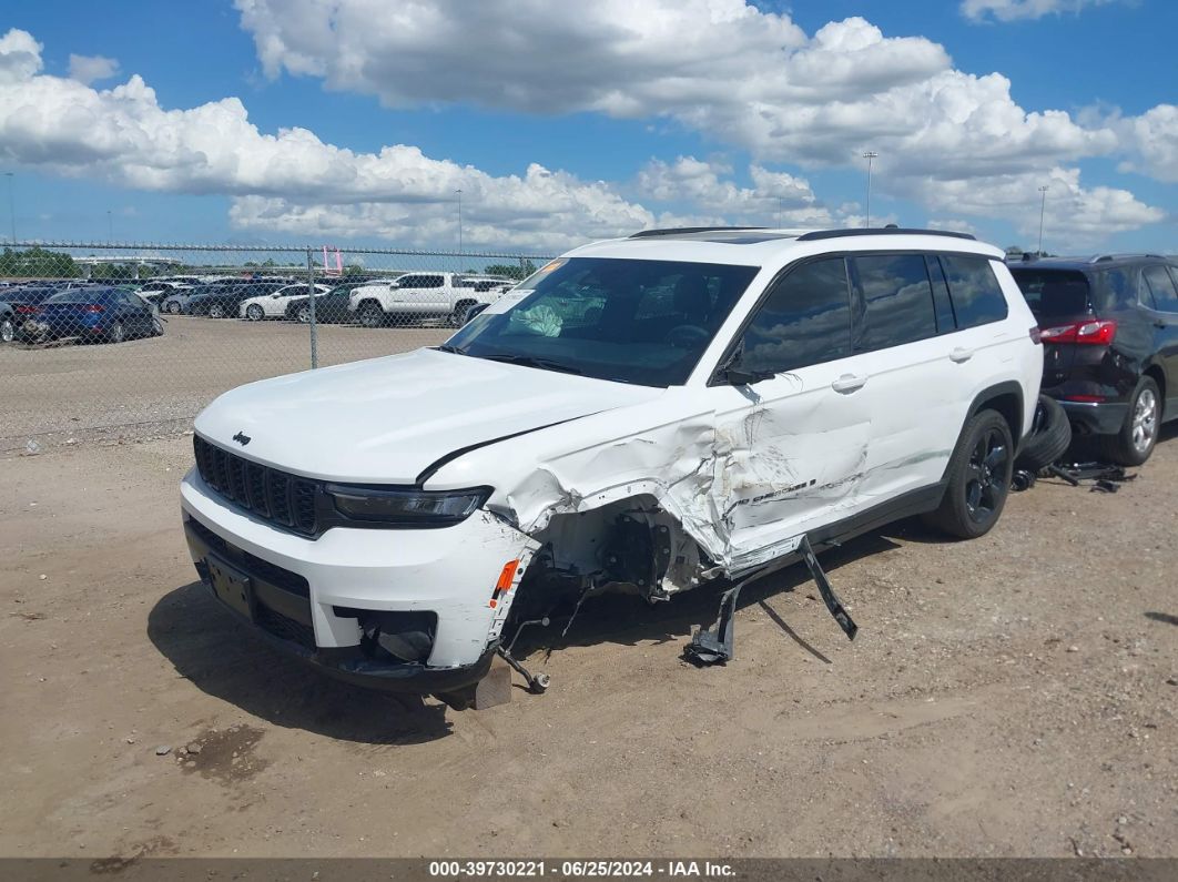 2024 JEEP GRAND CHEROKEE L ALTITUDE X 4X4 White  Gasoline 1C4RJKAG2R8935496 photo #3