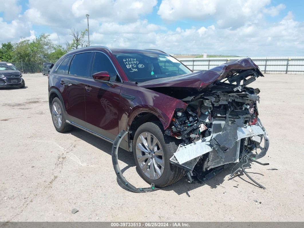 2024 MAZDA CX-90 3.3 TURBO PREMIUM Burgundy  Gasoline JM3KKDHDXR1137222 photo #1