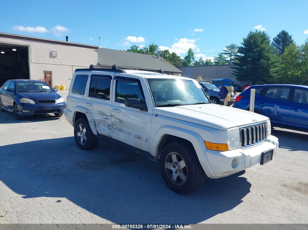 2010 JEEP COMMANDER SPORT White  Gasoline 1J4RG4GKXAC156834 photo #1