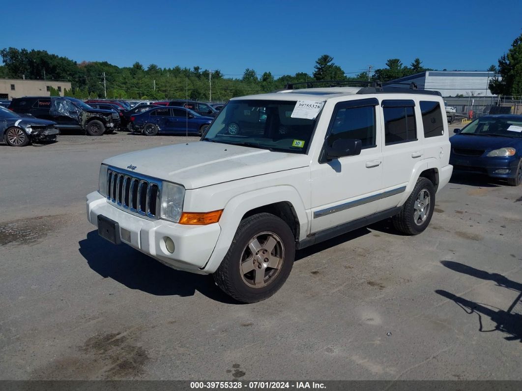 2010 JEEP COMMANDER SPORT White  Gasoline 1J4RG4GKXAC156834 photo #3