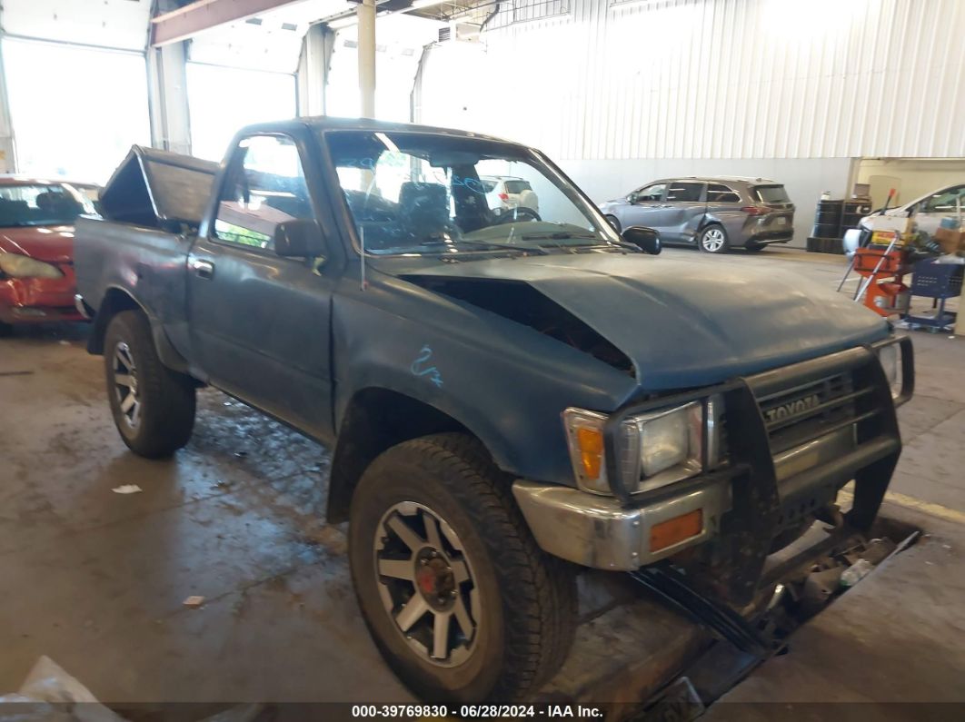 1989 TOYOTA PICKUP 1/2 TON SHT WHEELBASE DLX Blue  Gasoline JT4RN01P5K4001130 photo #1