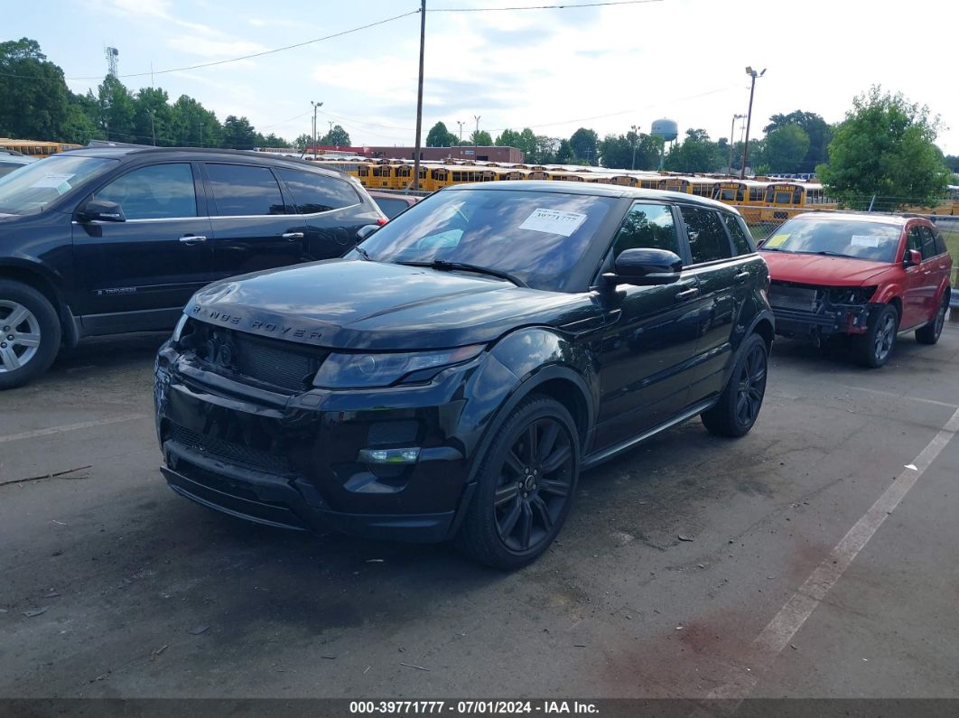 2013 LAND ROVER RANGE ROVER EVOQUE PURE Black  Gasoline SALVT2BG6DH813636 photo #3