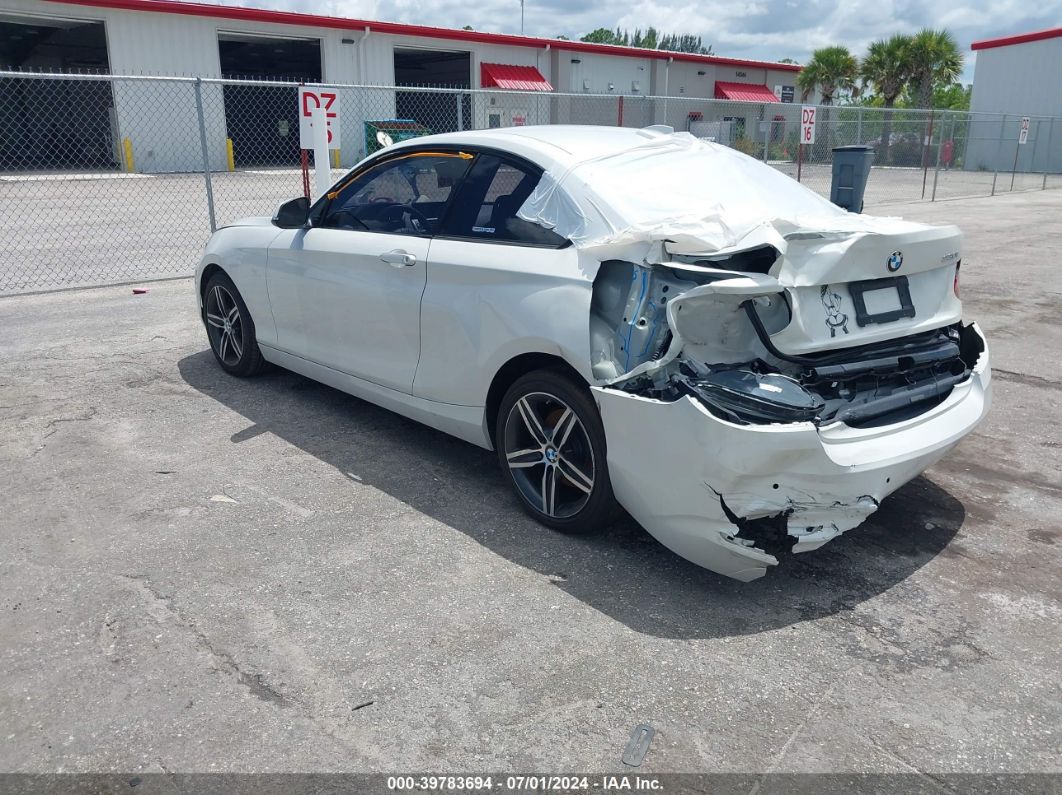 2017 BMW 230I White  Gasoline WBA2F9C36HV664865 photo #4