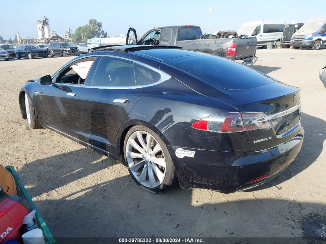 2016 TESLA MODEL S 60D/70D/75D/85D/90D Black  Electric 5YJSA1E22GF151035 photo #4