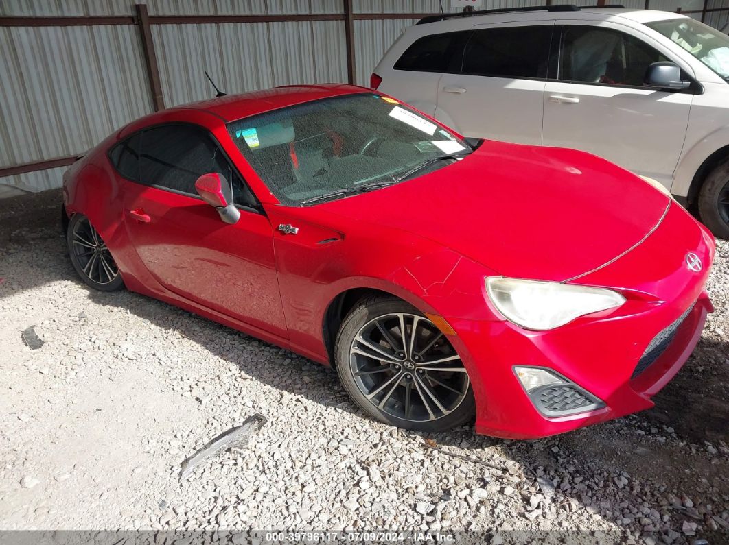 2013 SCION FR-S Red  Gasoline JF1ZNAA1XD2711713 photo #1