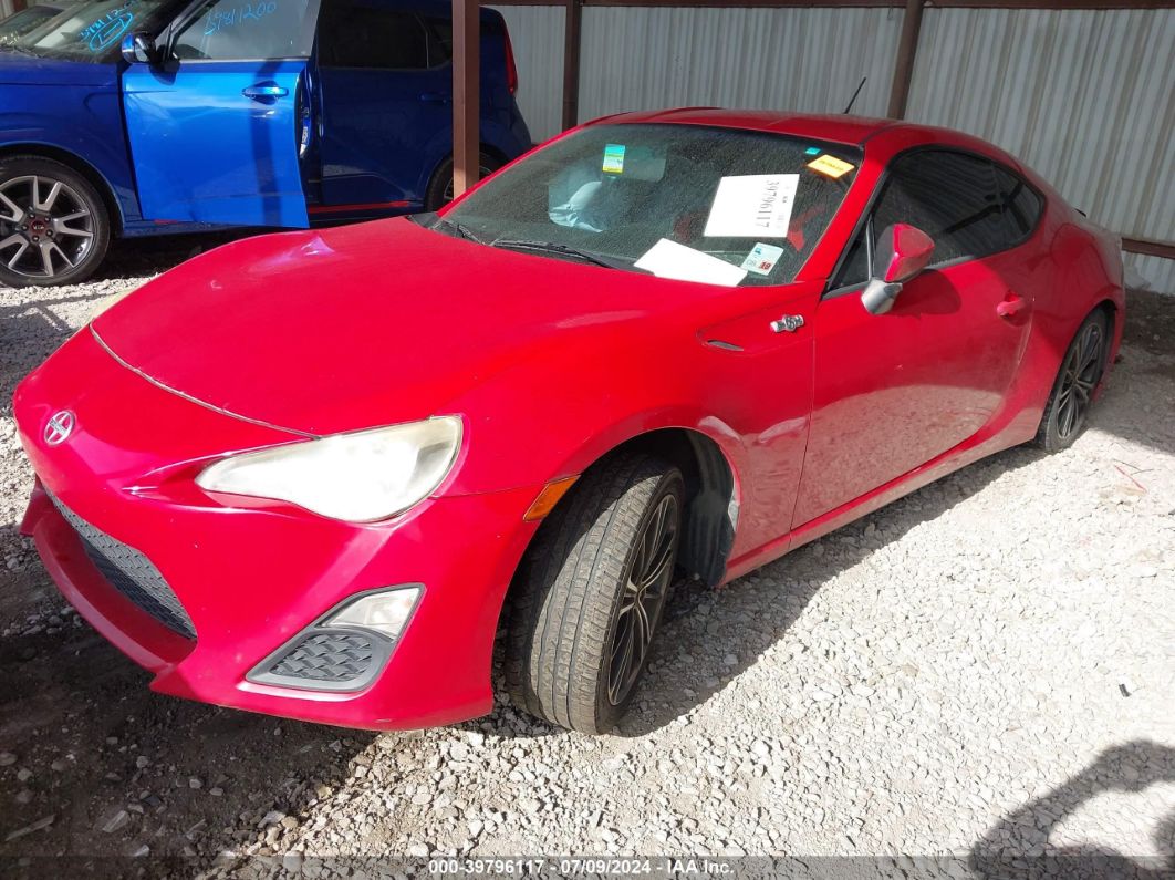 2013 SCION FR-S Red  Gasoline JF1ZNAA1XD2711713 photo #3