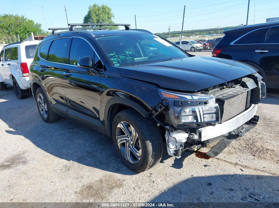 2023 HYUNDAI SANTA FE SEL Black  Gasoline 5NMS24AJ5PH621360 photo #1