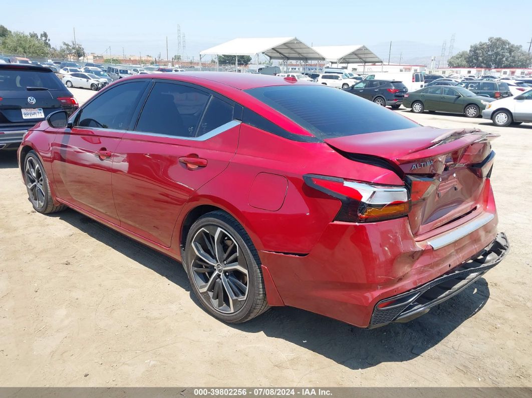 2023 NISSAN ALTIMA SR FWD Red  Gasoline 1N4BL4CV0PN396061 photo #4