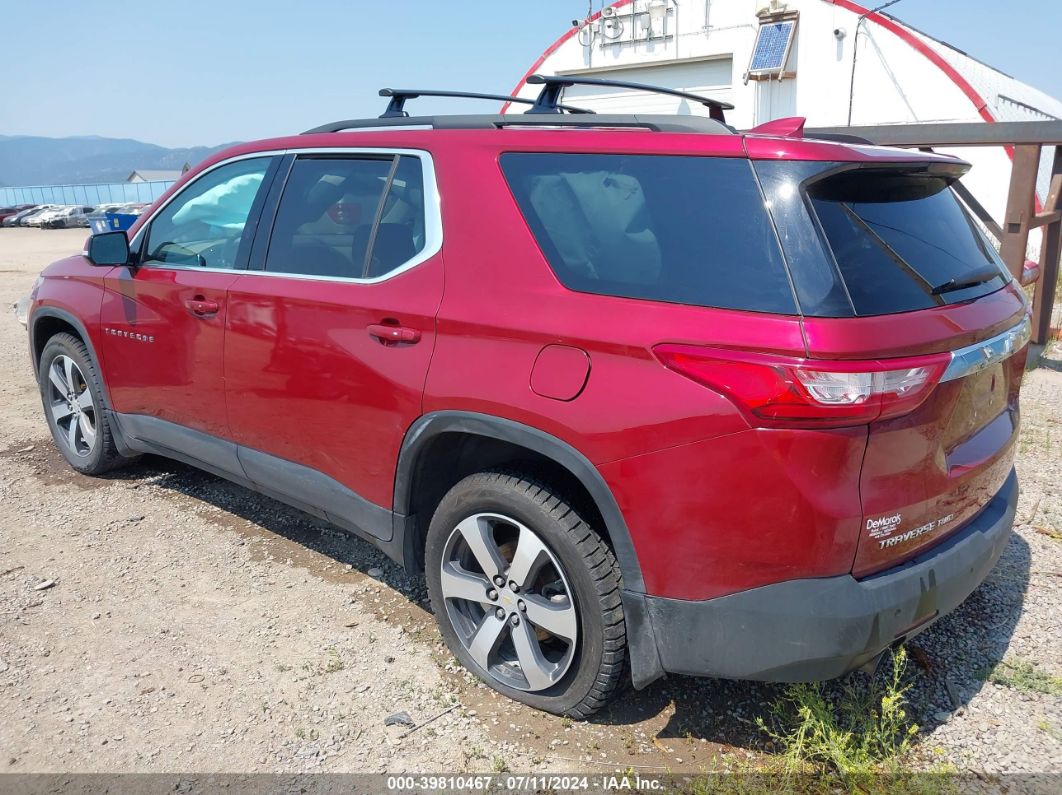 2020 CHEVROLET TRAVERSE AWD LT LEATHER Red  Gasoline 1GNEVHKWXLJ265733 photo #4