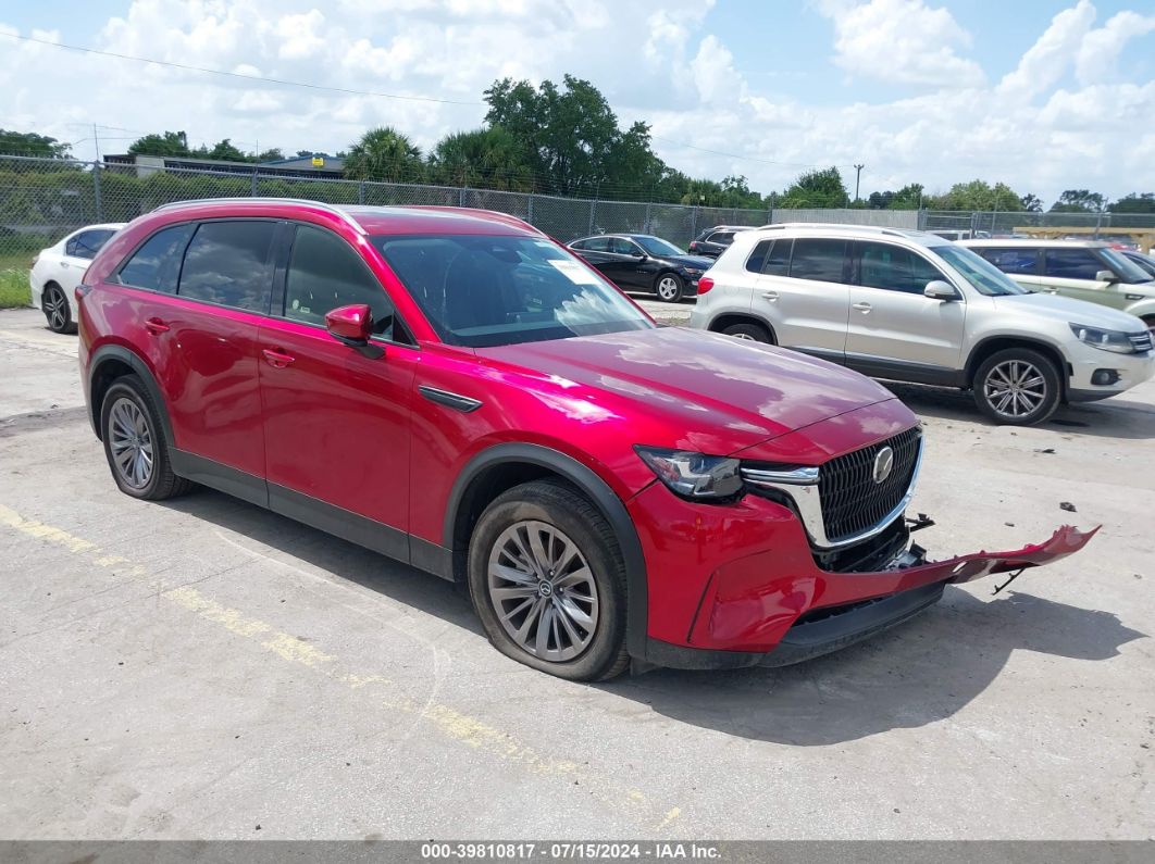 2024 MAZDA CX-90 3.3 TURBO PREFERRED PLUS Red  Gasoline JM3KKCHDXR1148456 photo #1