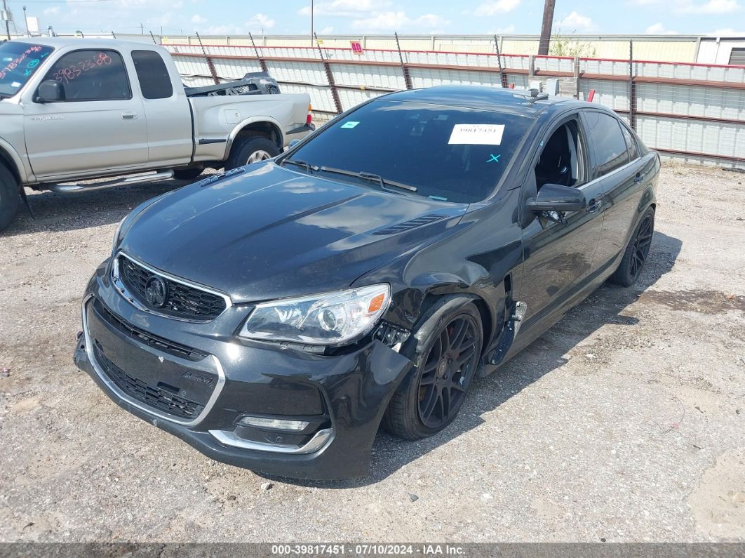 2016 CHEVROLET SS Black  Gasoline 6G3F15RW6GL222291 photo #3