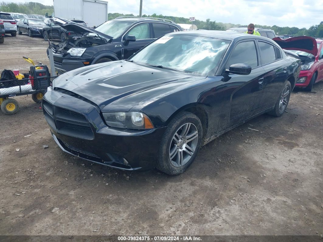 2013 DODGE CHARGER SXT Black  Flexible Fuel 2C3CDXHG0DH633082 photo #3