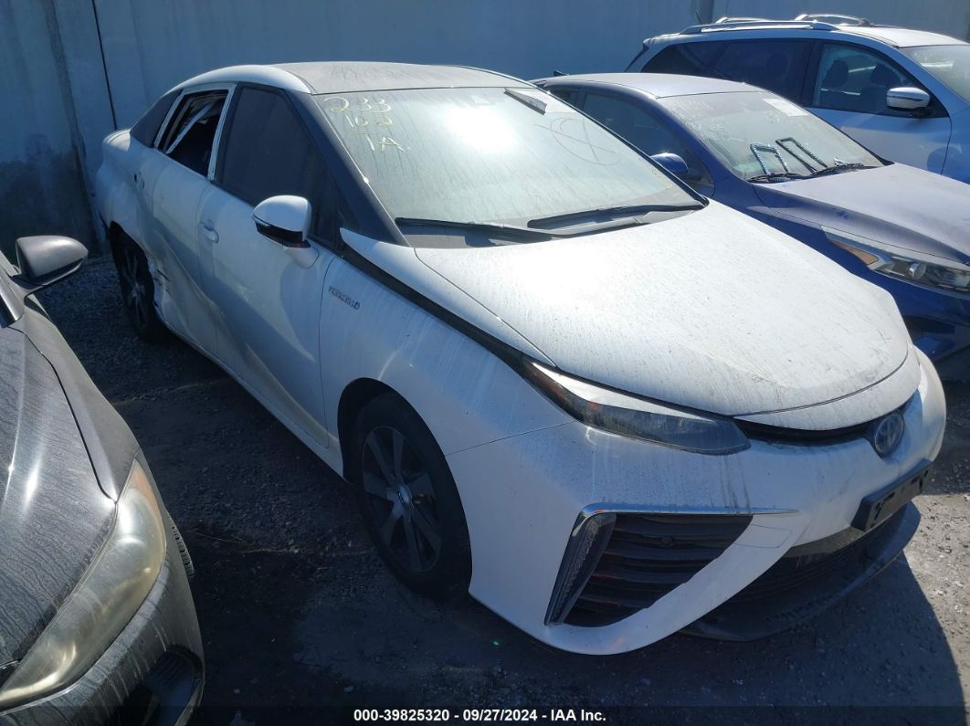 2018 TOYOTA MIRAI White  Other JTDBVRBD1JA004391 photo #1