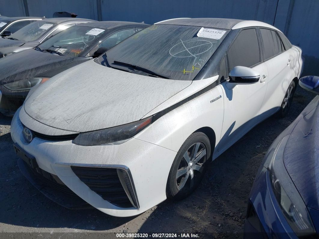 2018 TOYOTA MIRAI White  Other JTDBVRBD1JA004391 photo #3