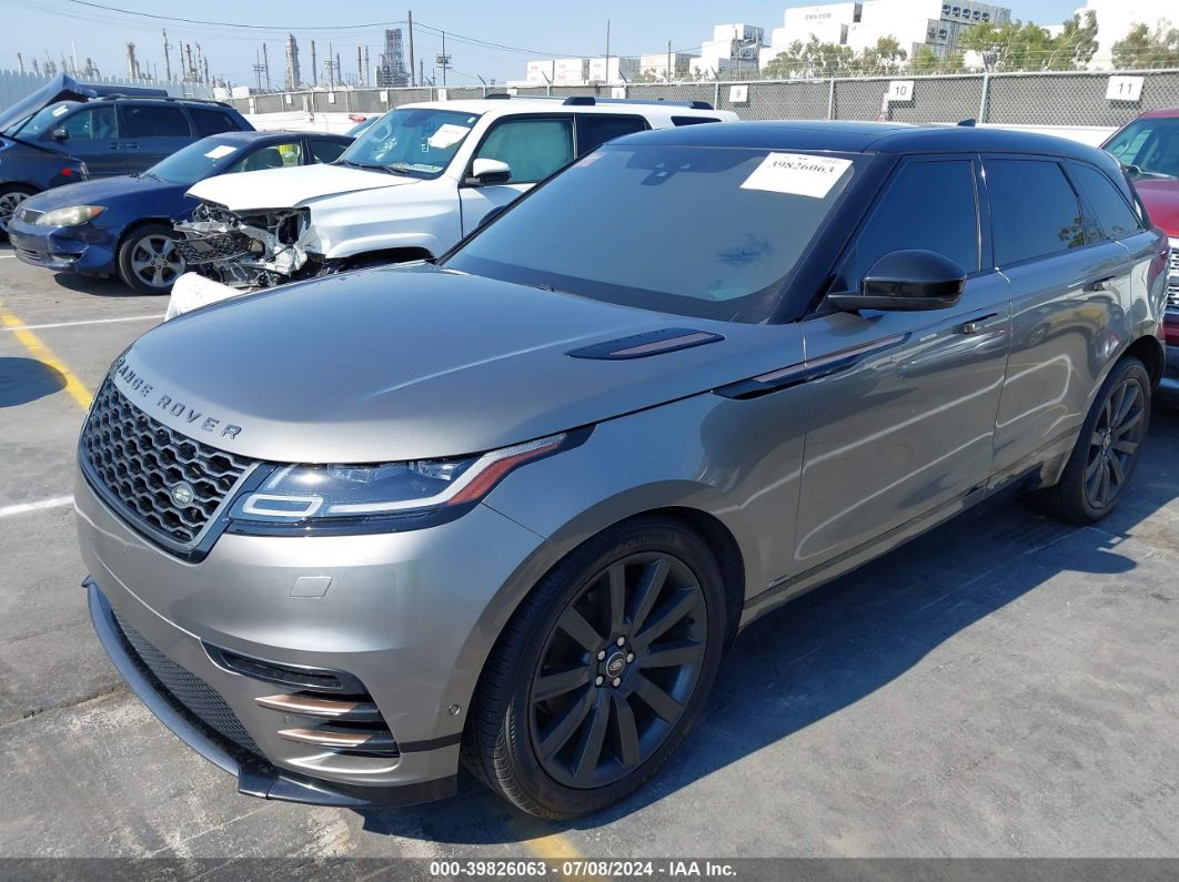 2018 LAND ROVER RANGE ROVER VELAR P380 SE R-DYNAMIC Gray  Gasoline SALYL2RV3JA703522 photo #3