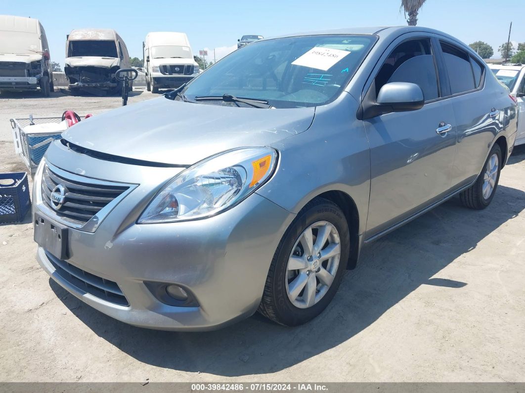 2013 NISSAN VERSA 1.6 SL Silver  Gasoline 3N1CN7AP1DL891009 photo #3