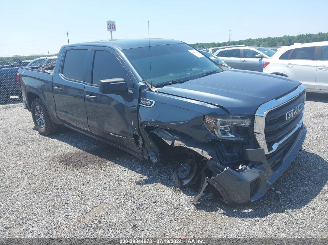 2019 GMC SIERRA 1500 Navy  Gasoline 1GTU9AEF1KZ248895 photo #1