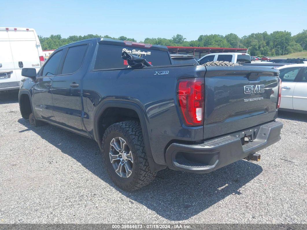 2019 GMC SIERRA 1500 Navy  Gasoline 1GTU9AEF1KZ248895 photo #4