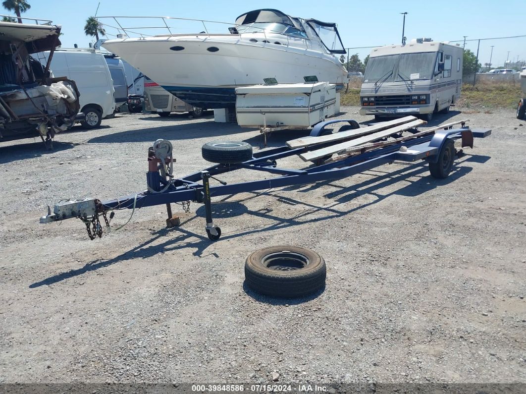 1972 AMERICAN 25' BOAT TRAILER Blue  Other E6887 photo #3